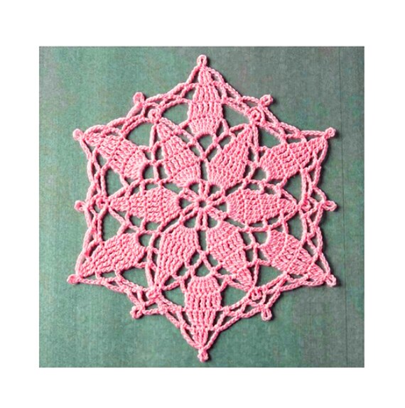 Doily Pdf Pattern Doily Crochet Pattern PDF Digital Etsy