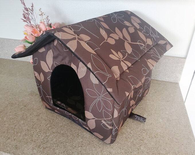 Large Heated CEDAR Outdoor LUXURY CAT House/dual Heat/heated Etsy