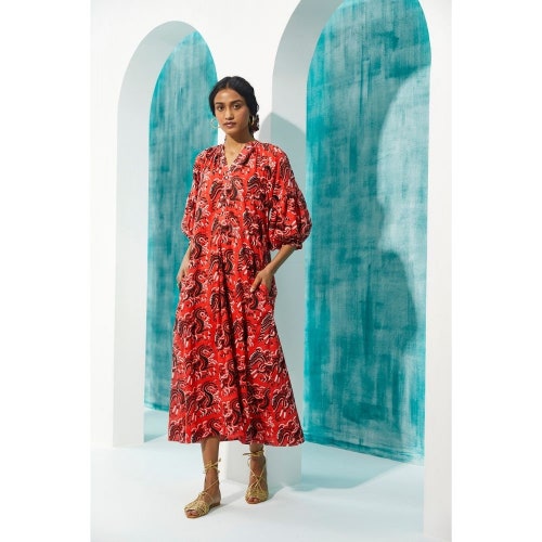 tribal midi dress Tribal Denim Darling Midi Dress