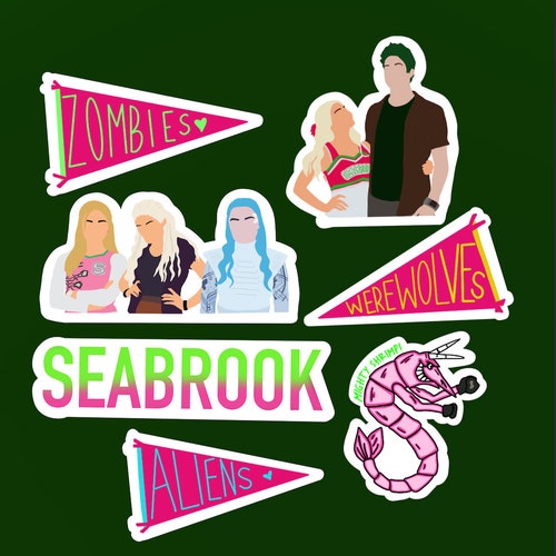 ZOMBIES Sticker Pack Etsy