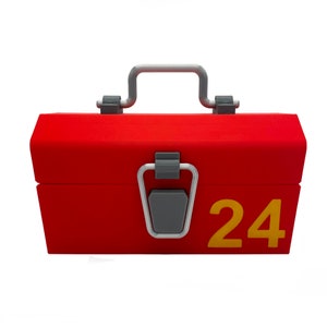 Team Fortress 2 Engineer Toolbox | 3D Printed TF2 Engineer Tool Box Storage Container | Multiple Sizes