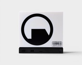 Black Mesa Steam Machine Faceplate, Half Life Front Panel,  Gaming Decor Skin