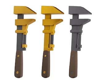TF2 Engineer Wrench Replica, Lifesize Team Fortress 2 Cosplay Prop