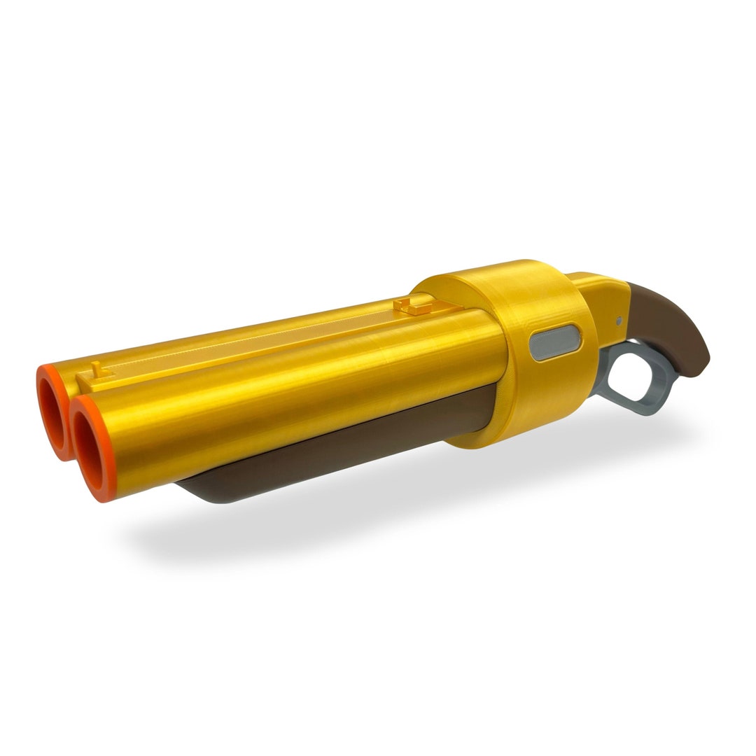 Australium TF2 Scattergun Replica 3D Printed Team Fortress 2 Scout