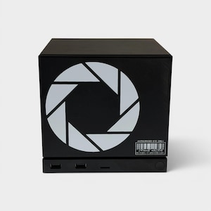 Aperture Science Steam Machine Faceplate, Aperture Labs Front Panel,  Gaming Decor Skin