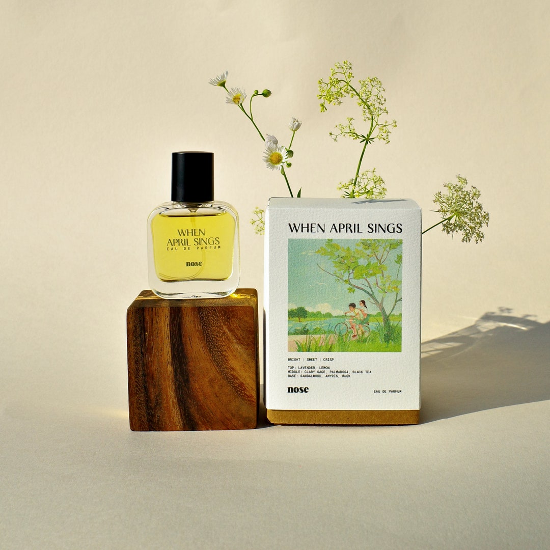 WHEN APRIL SINGS | Sweet Black Tea Perfume | Spring Eau De Parfum - Etsy