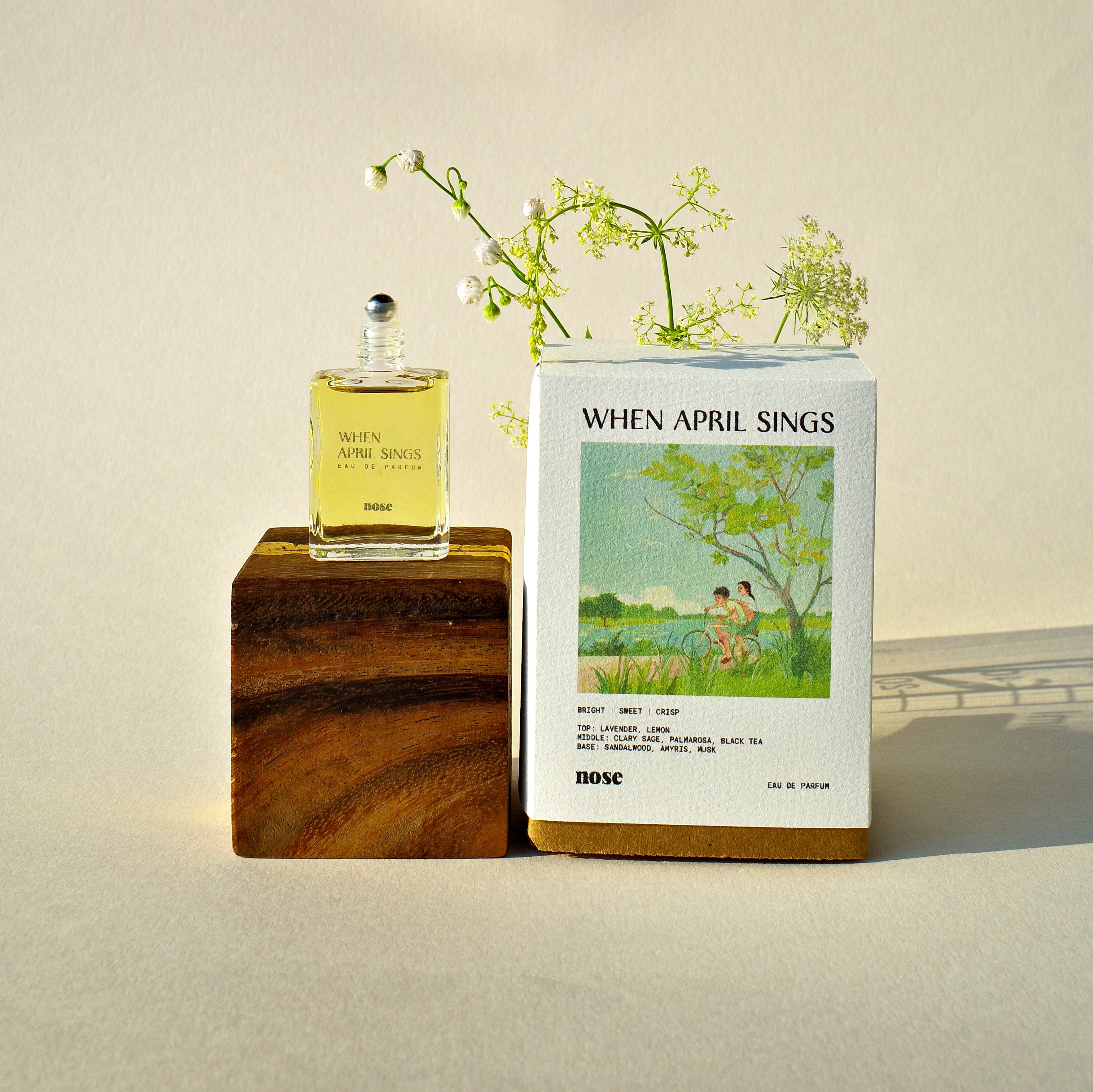 WHEN APRIL SINGS | Sweet Black Tea Perfume | Spring Eau De Parfum - Etsy