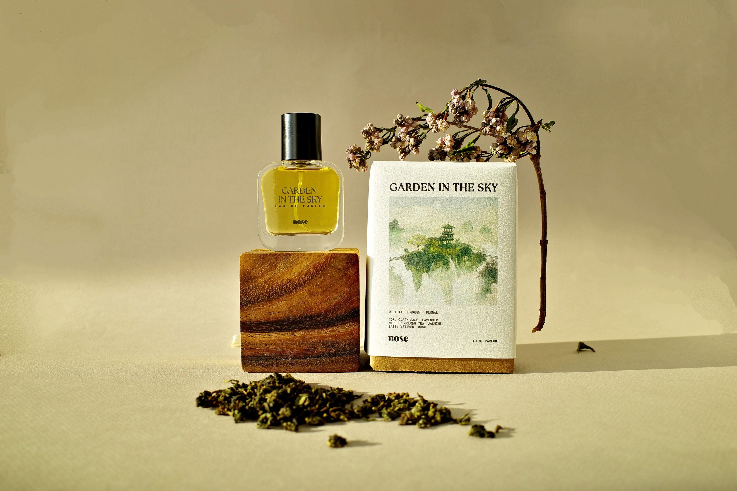 Garden in the Sky | Oolong Tea and Jasmine Perfume | Skincent Eau
