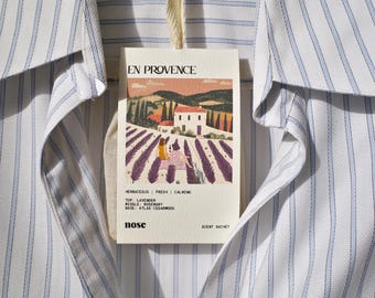 En Provence | Lavender and Cedar | Hanging Scent Sachet Air Freshener