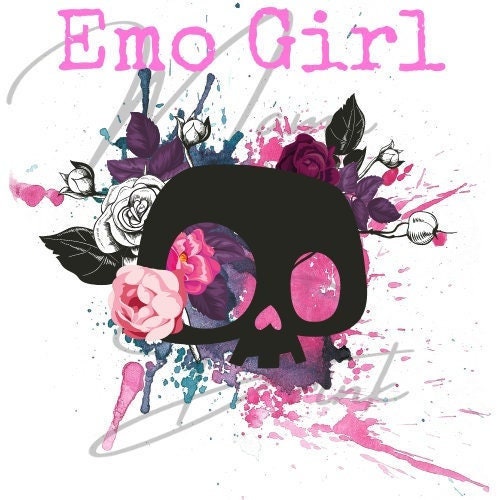 Emo Girl Machine Gun Kelly Digital Download Etsy