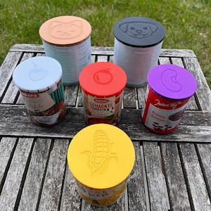 Lids for cans can be personalized