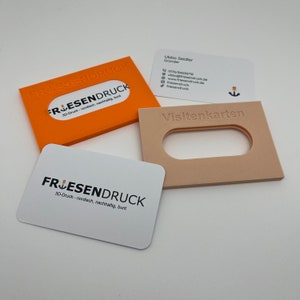 Kleurrijke visitekaartjeshouder / relatiegeschenk / relatiegeschenk / personeelsgeschenk