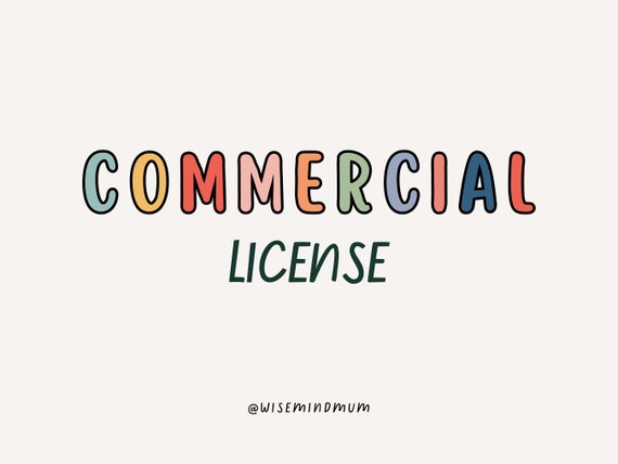 Commercial License - Permission to re-distribute products. One Commercial License per Product