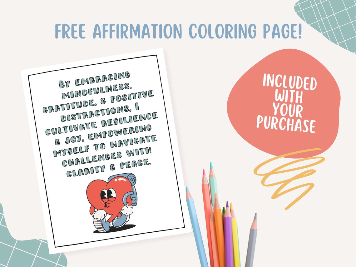 DBT Improve the Moment Coloring Page: Mental Health Therapy Tools ...