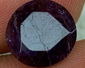 2.25ct Bloodshot Iolite Sunstone, Confetti Iolite Sunstone, Top Quality Iolite Sunstone, Sparkling Glittery Sunstone |ST-46|9.3*9.3*4.9mm