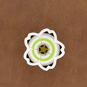Pride Flagge Blumen Sticker