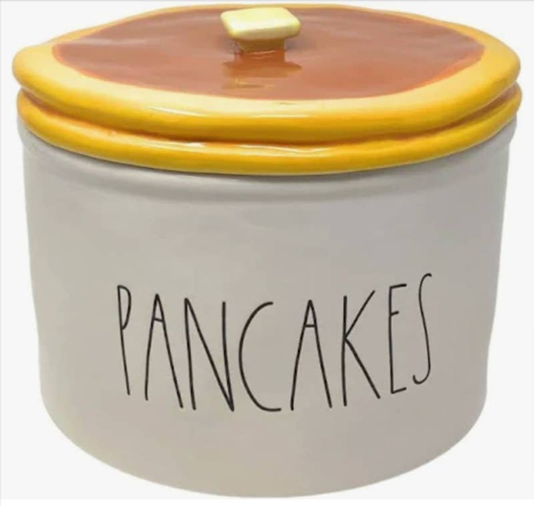 RAE DUNN Pancakes Canister Etsy