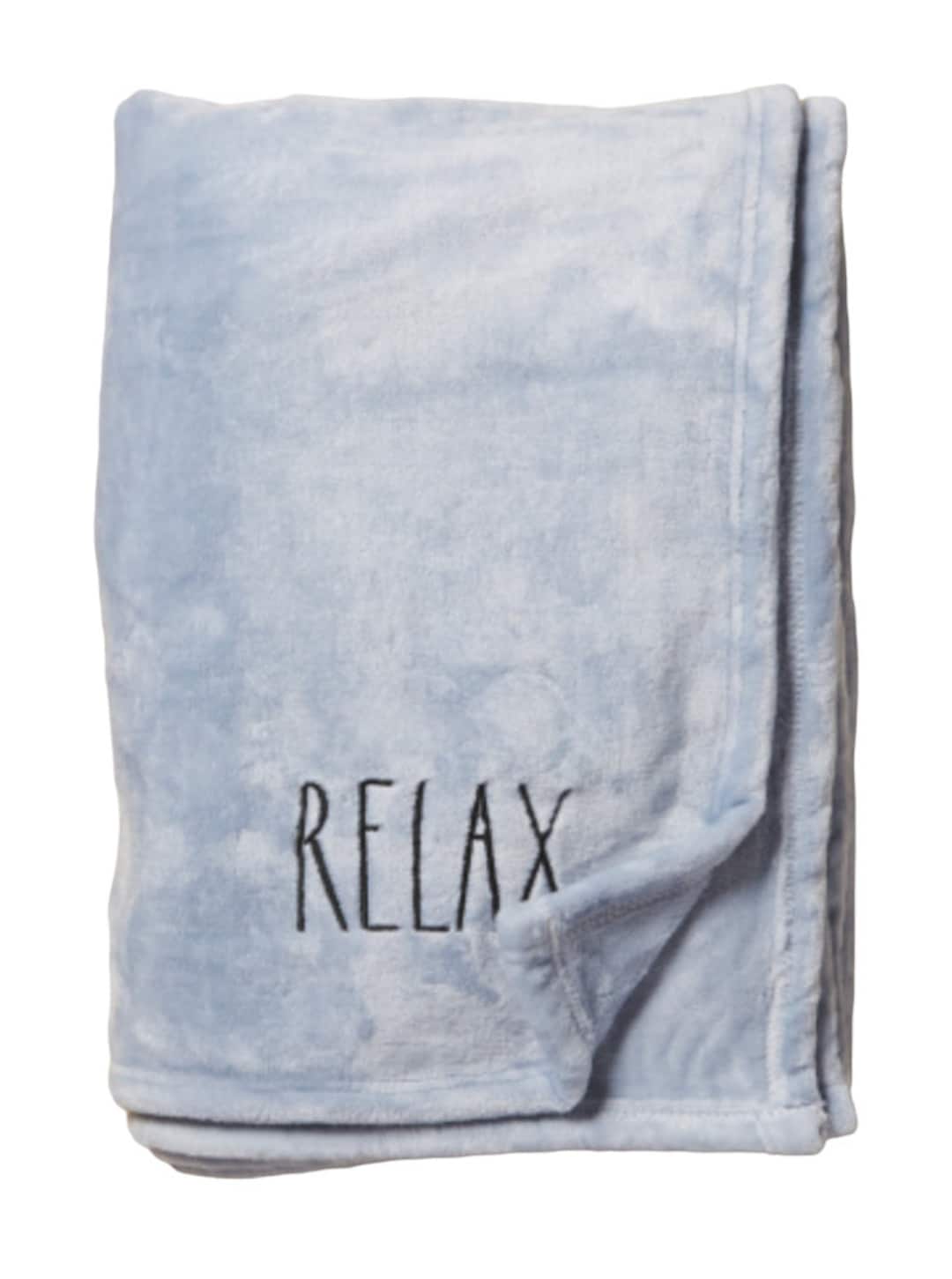 Rae Dunn RELAX Throw Blanket Etsy