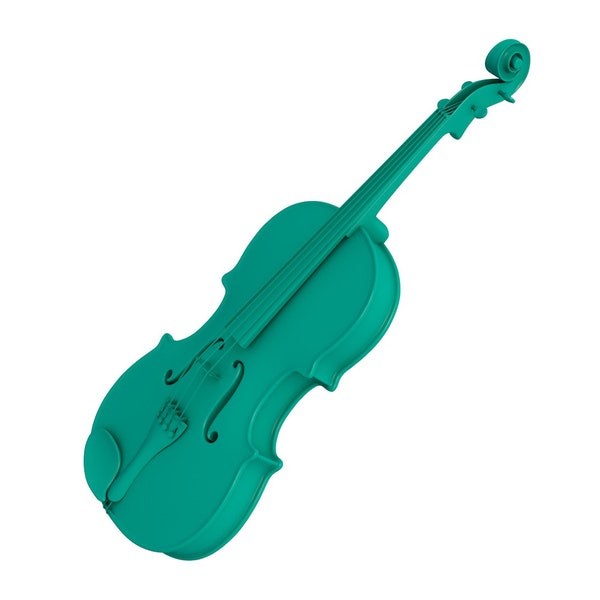 Violin  stl file / printable stl file for 3d printers, home decoration stl,electric guitar stl