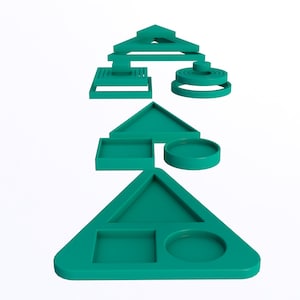 Kinder Puzzle Blöcke Stl Datei / druckbare Stl Datei für 3D Drucker, Wohndekoration Stl,Baby Spielzeug Stl