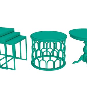 Coffee Table stl file / printable stl file for 3d printers, home decoration stl,  table stl file