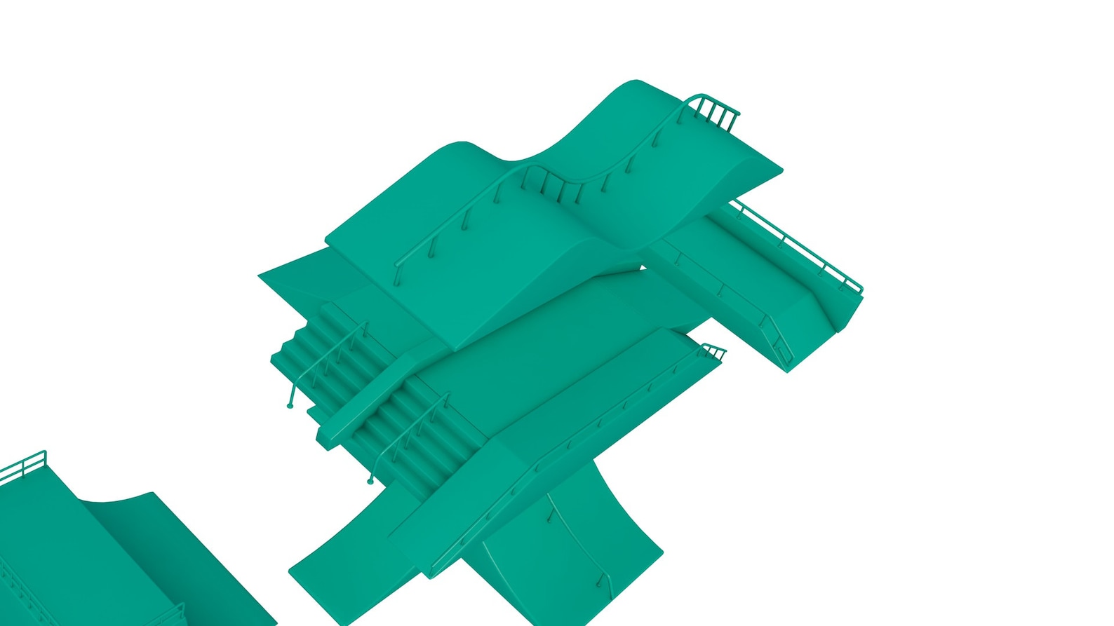 Skate Park PACK Stl File / Printable Stl File for 3d Printers, Home