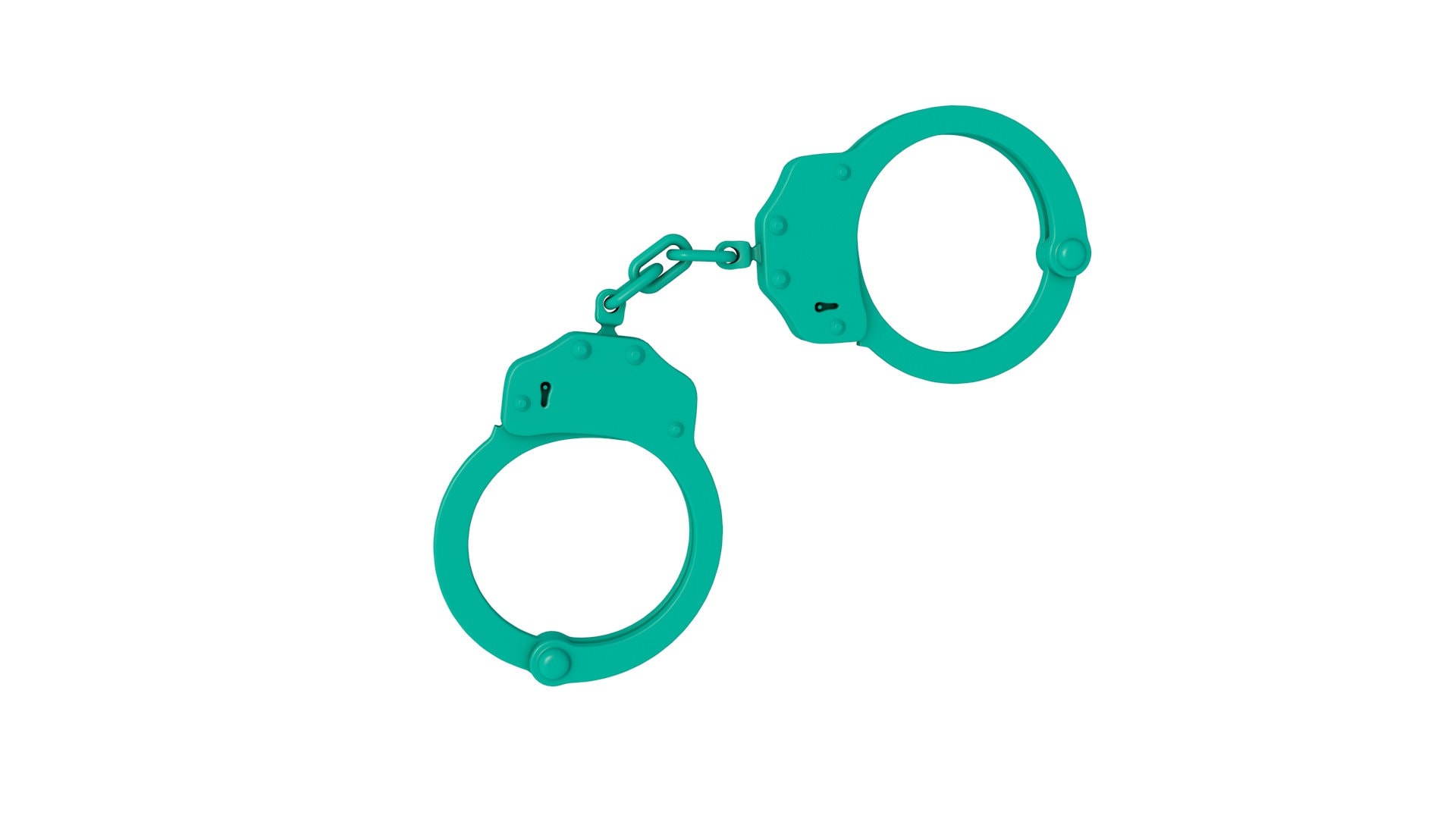 Handcuffs   file / printable stl file for 3d printers, home decoration stl,  handcuffs police  stl file