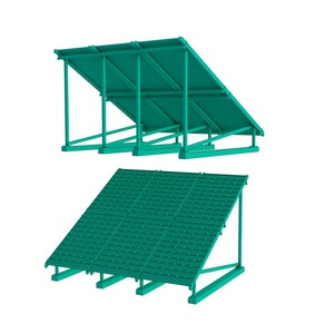 Solar Farm  stl file / printable stl file for 3d printers, home decoration stl,solar printer