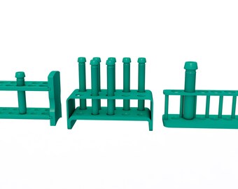 Medical Test Tubes stl file / file stl stampabile per stampanti 3d, decorazione domestica stl, tubo stl