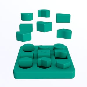 Kinder Puzzle Blöcke Stl Datei / druckbare Stl Datei für 3D Drucker, Wohndekoration Stl,Baby Spielzeug Stl