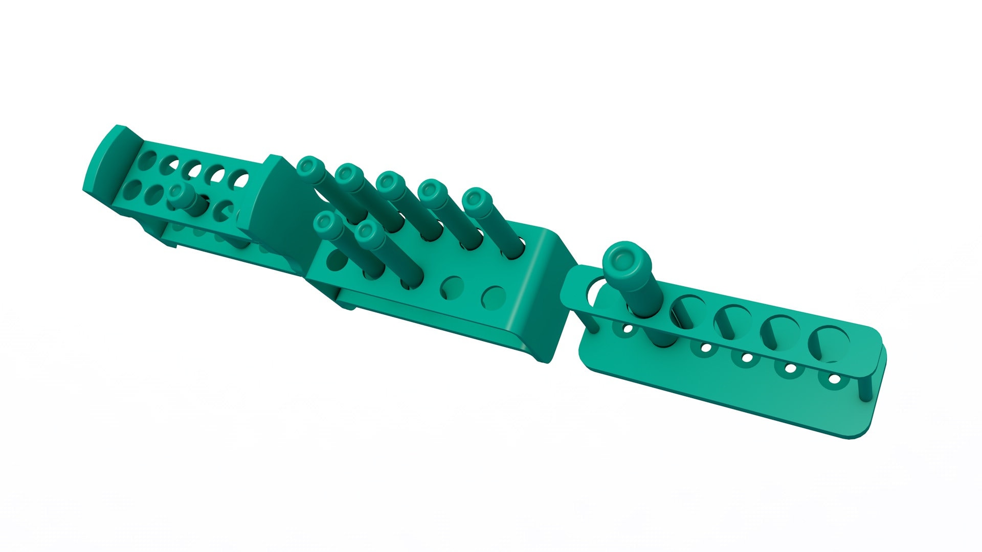 Medical Test Tubes Stl File / Printable Stl File for 3d Printers, Home