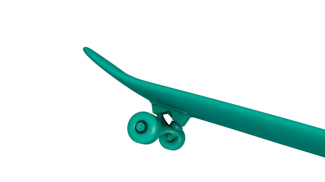 Skateboard Stl File / Printable Stl File for 3d Printers, Home