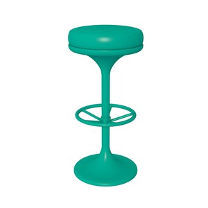 BarHocker Stuhl Stl Datei / druckbare Stl Datei für 3D Drucker, Wohndekoration Stl, Stuhl Stl Datei
