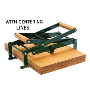 A3 / A4 / A5 - Linoleografia - Linoleografia portatile con leve - Linee di centratura - Stampa tipografica - Duckpresse
