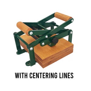 Portable A5 Size Linocut Printing Press - Dual lever lino press - Centering lines - Small portable linocut press - Letterpress - Duckpresse