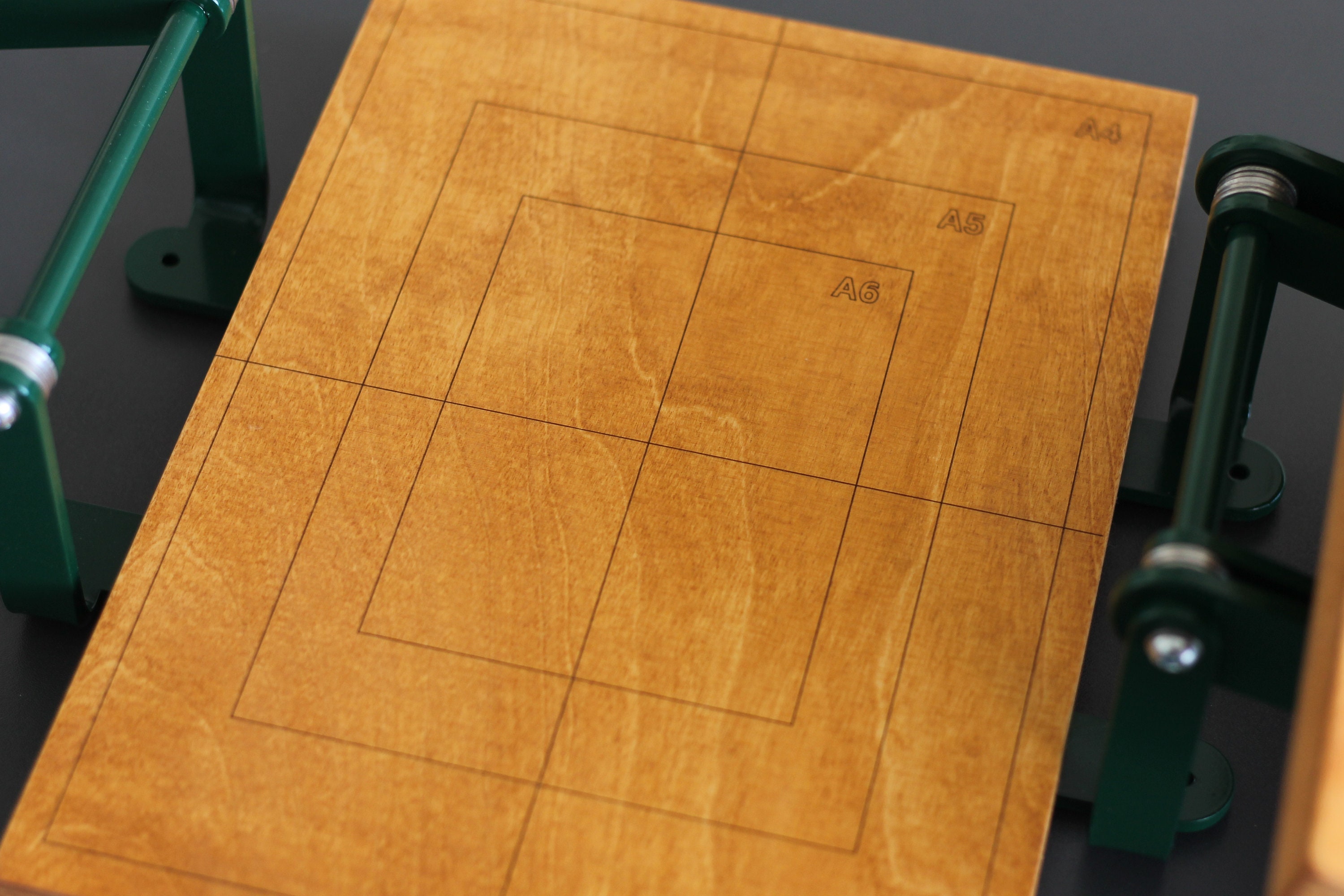 A4 Linocut Printing Press With Centering Lines Portable Tool Etsy UK