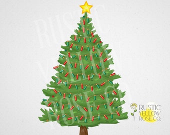 ショットガン シェル クリスマス ツリー | クリスマス | ショットガン シェル | T シャツ デザイン | クリスマス ツリー
