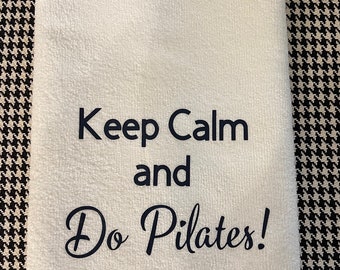 Handmade Microfiber Sports Towel: Pilates Workout Sweat Towel