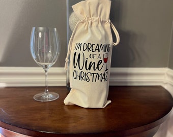 Wine Bags, wine gift bags, hostess gift bags, gift wrap, housewarming gift, Congratulations gift, Christmas gift,