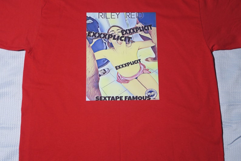 Riley Reid Sextape Famous Pornographic Graphic Art T Shirts - Etsy