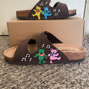 dancing bear sandals
