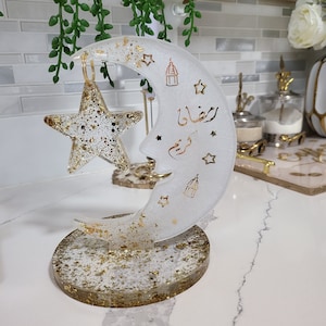 Moon Eid Decoration, Ramadan Decor, Islamic Gift, Eid Mubarak, Hilal/Moon Ramadan, Ramadan Kareem, Ramadan Gift.