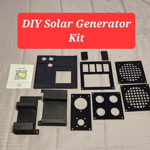 Solar Generator Panels & DIY Build Instructions