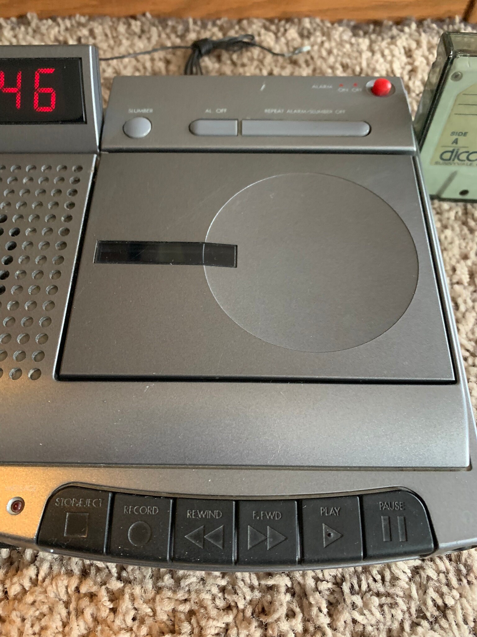 Magnavoxaj3800 Clock Radio Cassette Recorder System amazing Etsy