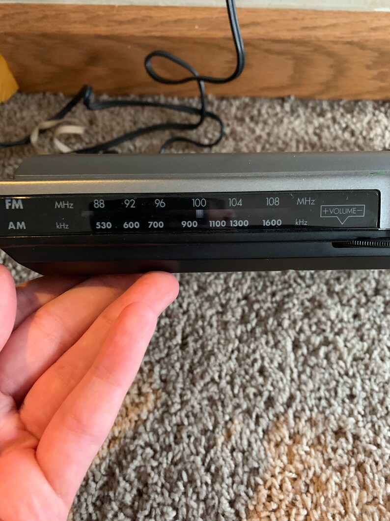 Magnavoxaj3800 Clock Radio Cassette Recorder System amazing Etsy