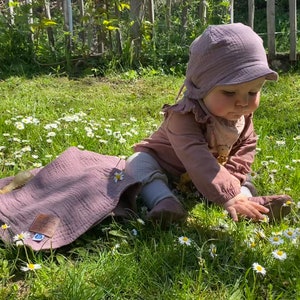 Sun hat muslin, sun hat, peaked cap image 1