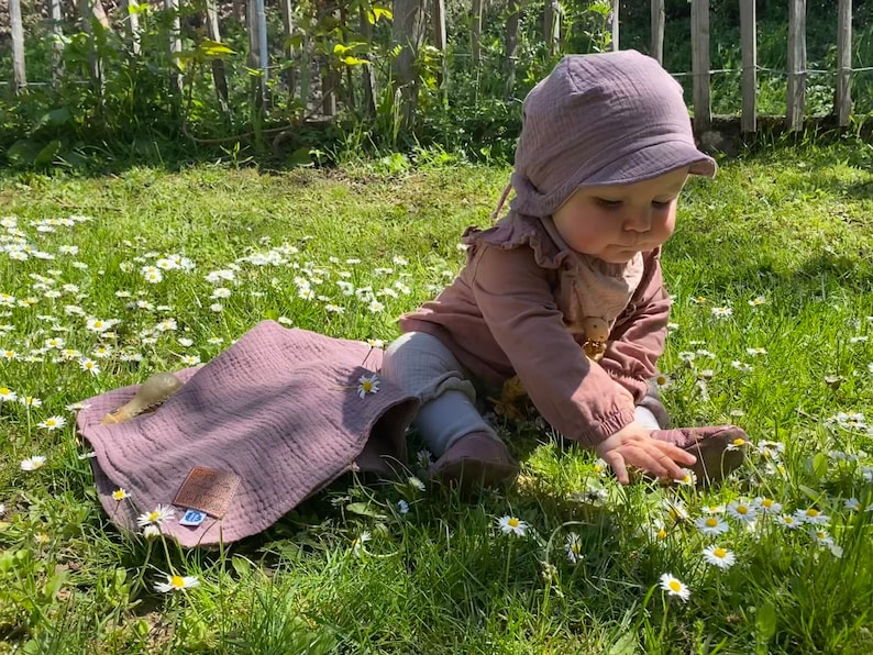 Sun hat muslin, sun hat, peaked cap image 1