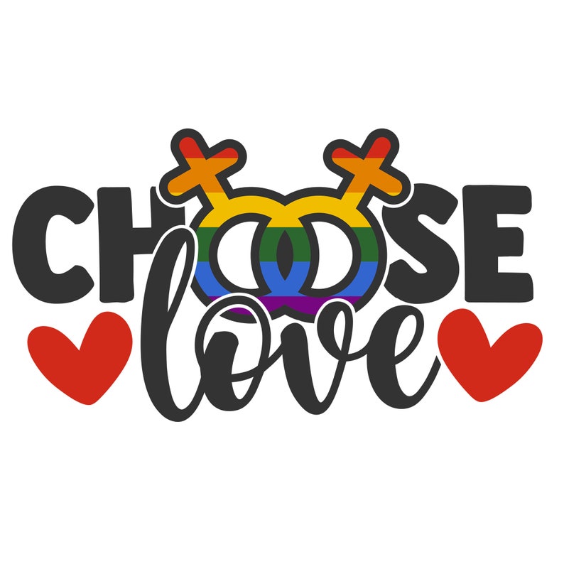 Choose Love Digital Download, Png, Svg Etsy