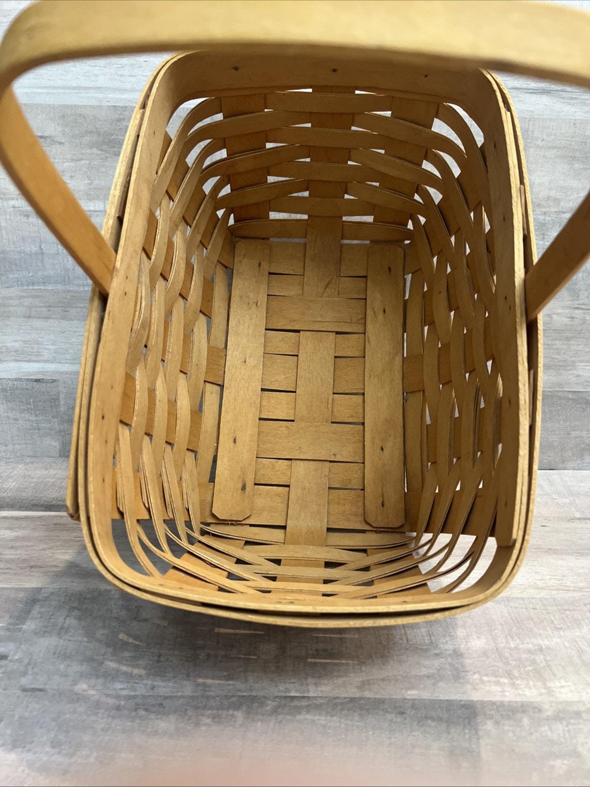 【特大サイズ】ロンガバーガー　バスケット ロンガバーガー 2002 スプリングバスケット 10.5インチハンドルと