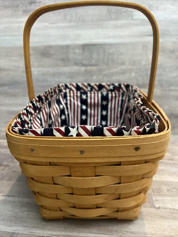 ロンガバーガー 2002 スプリングバスケット 10.5インチハンドルと